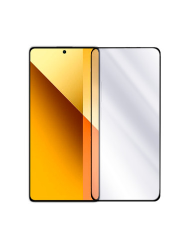 Стъклен протектор MBX 5D Slim с цяло лепило, За Xiaomi Redmi Note 13 5G, Черен