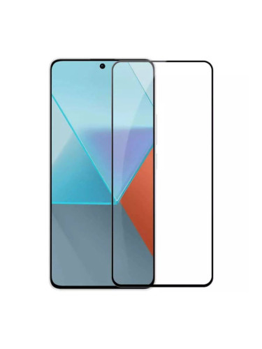 Стъклен протектор OG Premium с цяло лепило, За Xiaomi Redmi Note 13 5G, Черен