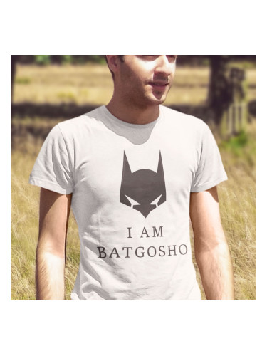 Тениска с печат - I AM BATGOSHO