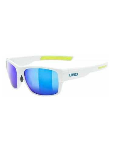 UVEX ESNLT Spirit Urban White Mat/Mirror Blue Колоездене очила