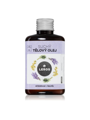 Leros Dry body oil lavender & sage сухо олио за тяло 100 мл.