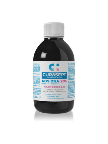 Curasept ADS DNA 205 вода за уста за цялостна защита на зъбите 200 мл.