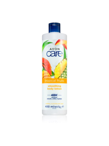 Avon Care Tropical Fruits изглаждащо мляко за тяло 400 мл.