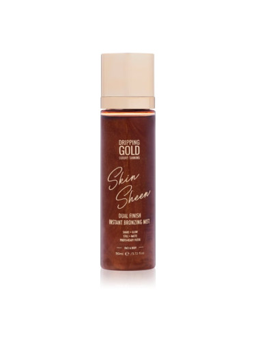 Dripping Gold Luxury Tanning Skin Sheen бронзираща мъгла за тяло 110 мл.