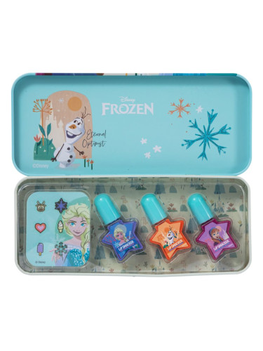 Disney Frozen Nail Polish Tin подаръчен комплект (за деца )
