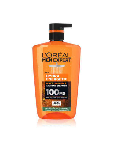 L’Oréal Paris Men Expert Hydra Energetic стимулиращ душ гел 1000 мл.