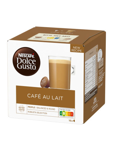 Nescafe DG Cafe au Lait 16 броя