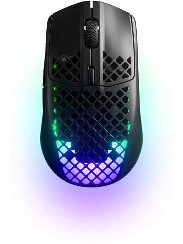  Гейминг мишка SteelSeries - Aerox 3, оптична, безжична, черна