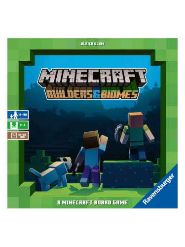  Настолна игра Minecraft: Builders & Biomes - Семейна