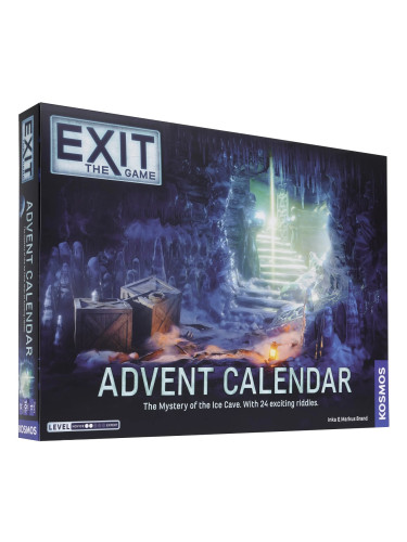  Настолна игра EXiT Advent Calendar: The Mystery of the Ice Cave - кооперативна