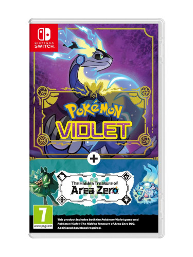 Игра Pokemon Violet + Hidden Treasure of Area Zero DLC (Nintendo Switch)