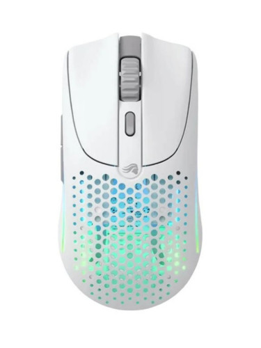  Гейминг мишка Glorious - Model O 2, оптична, безжична, бяла