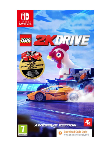 Игра LEGO 2K Drive - Awesome Edition - Код в кутия за Nintendo Switch