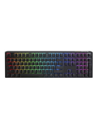  Механична клавиатура Ducky - One 3 Classic, MX Red, RGB, черна