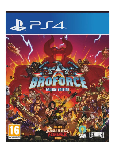 Игра Broforce: Deluxe Edition (PS4)