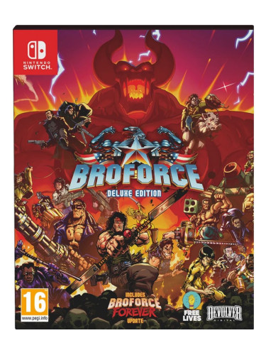 Игра Broforce: Deluxe Edition за Nintendo Switch