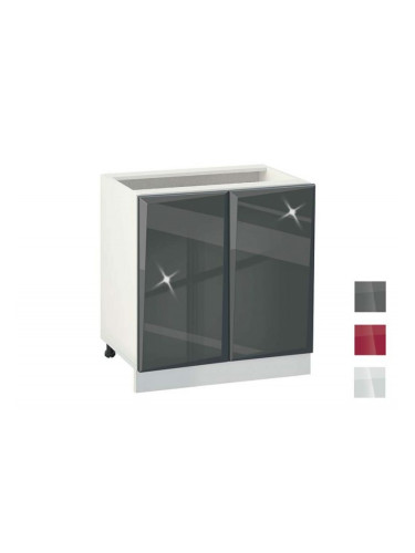 Кухненски шкаф Гланц МДФ 802, долен с рафт