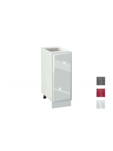 Кухненски шкаф Гланц МДФ 250, долен с рафт