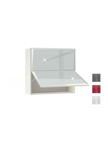 Кухненски шкаф Гланц МДФ 80Г, горен с рафт