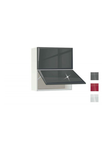 Кухненски шкаф Гланц МДФ 60Г, горен с рафт