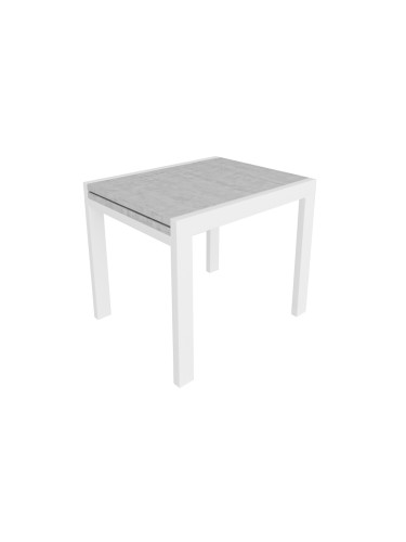 Трапезна маса Мебели Богдан Kors BM3, бетон с бяло