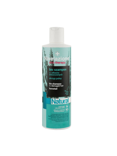 Био шампоан с Полски хвощ за увредена коса Farmona Nivelazione Skin Therapy Natural Bio Shampoo Horsetail Outlet