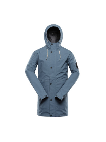 Men's blue waterproof coat ALPINE PRO PERFET
