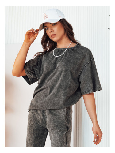 T-shirt damski DREY szary Dstreet
