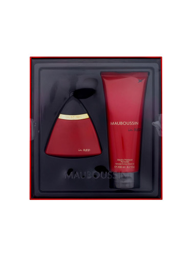 Mauboussin Mauboussin in Red Подаръчен комплект EDP 100 ml + душ гел 200 ml