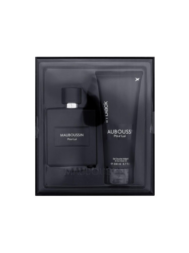 Mauboussin Pour Lui In Black Подаръчен комплект EDP 100 ml + душ гел 200 ml