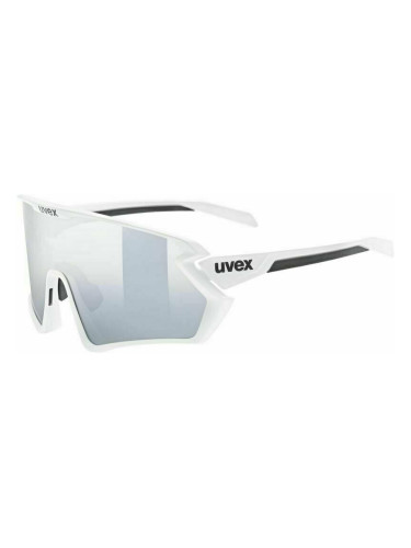 UVEX Sportstyle 231 2.0 Set White/Black Mat/Mirror Silver Clear Колоездене очила