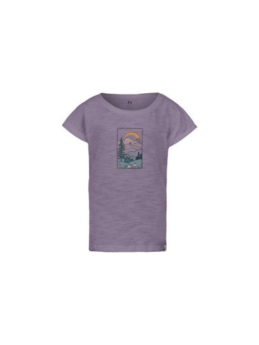Hannah KAIA JR Тениска за момичета, лилаво, размер