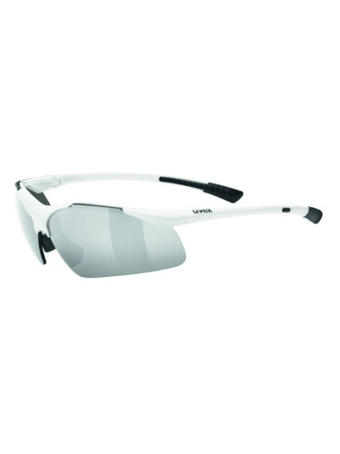 UVEX Sportstyle 223 White/Litemirror Silver Колоездене очила