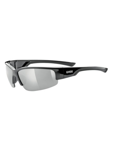 UVEX Sportstyle 215 Black/Litemirror Silver Колоездене очила