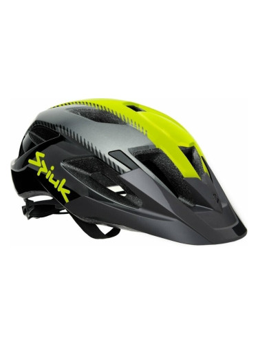 Spiuk Kaval Helmet Black/Yellow M/L (58-62 cm) Каска за велосипед