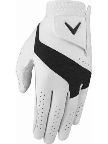 Callaway Fusion Mens Golf Glove White/Charcoal LH M