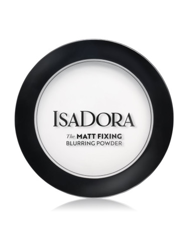 IsaDora Matt Fixing Blurring Powder матираща транспарантна пудра за перфектен външен вид цвят 10 Translucent 9 гр.