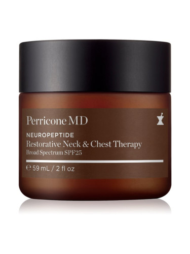 Perricone MD Neuropeptide Neck & Chest Therapy подсилващ крем за шия и деколте SPF 25 59 мл.