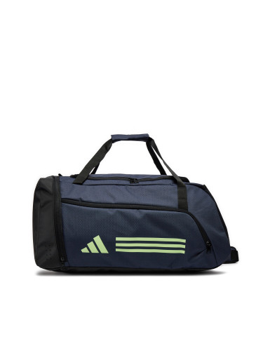 Сак adidas Essentials 3-Stripes Duffel Bag IR9820 Тъмносин