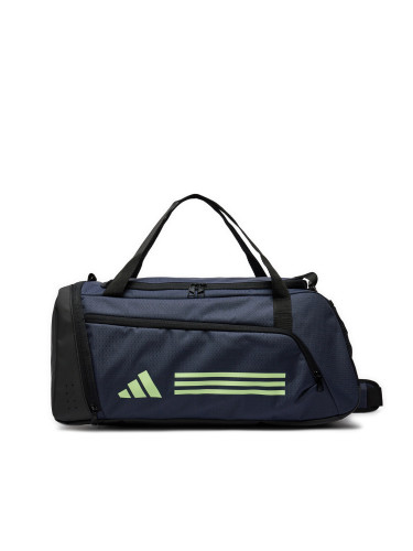 Сак adidas Essentials 3-Stripes Duffel Bag IR9821 Тъмносин