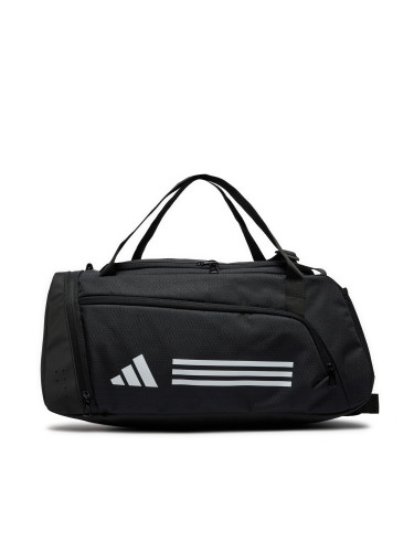 Сак adidas Essentials 3-Stripes Duffel Bag IP9862 Черен