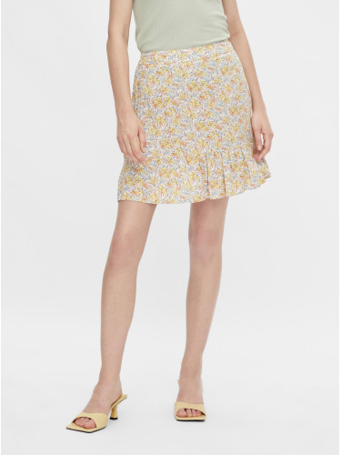 Yellow Floral Skirt Pieces Miko - Women