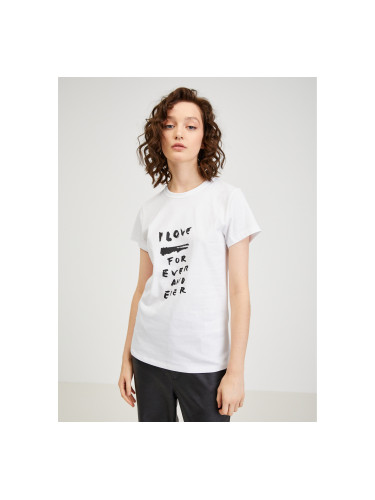 White Women's T-Shirt Diesel - Women