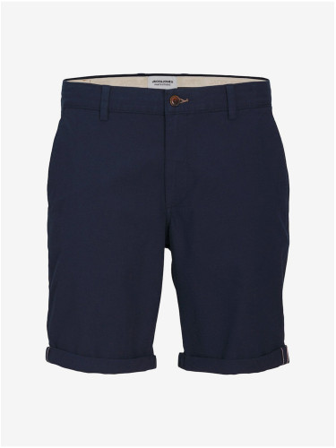 Jack & Jones Fury Men's Dark Blue Chino Shorts - Men's