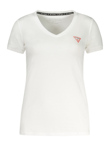 GUESS JEANS SHORT SLEEVE T-SHIRT WOMEN WHITE