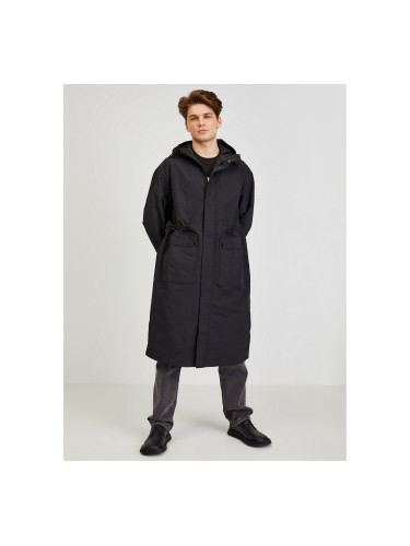 Black Men's Light Coat Diesel - Mens