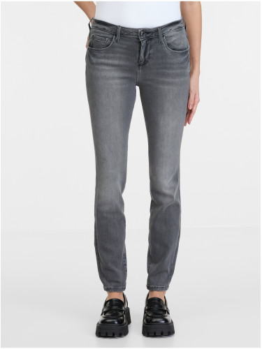 Women's grey skinny fit jeans Guess Annette - Women