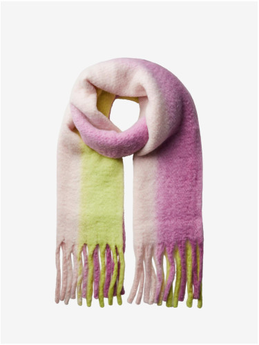 Women's green-pink scarf Pieces Jocelynn