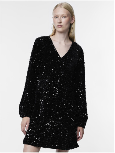 Black Women's Sequin Dress Pieces Kam - Women's