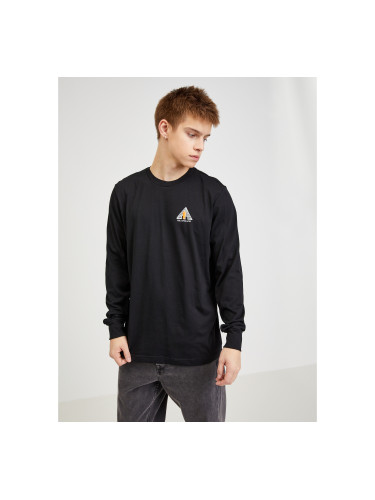 Black Mens Long Sleeve T-Shirt Diesel - Men